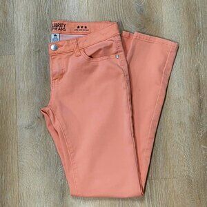 Celebrity Pink Jeans Desert Flower Color Size 7